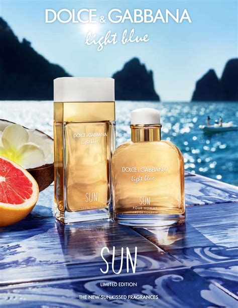 perfume dolce gabbana light blue sun